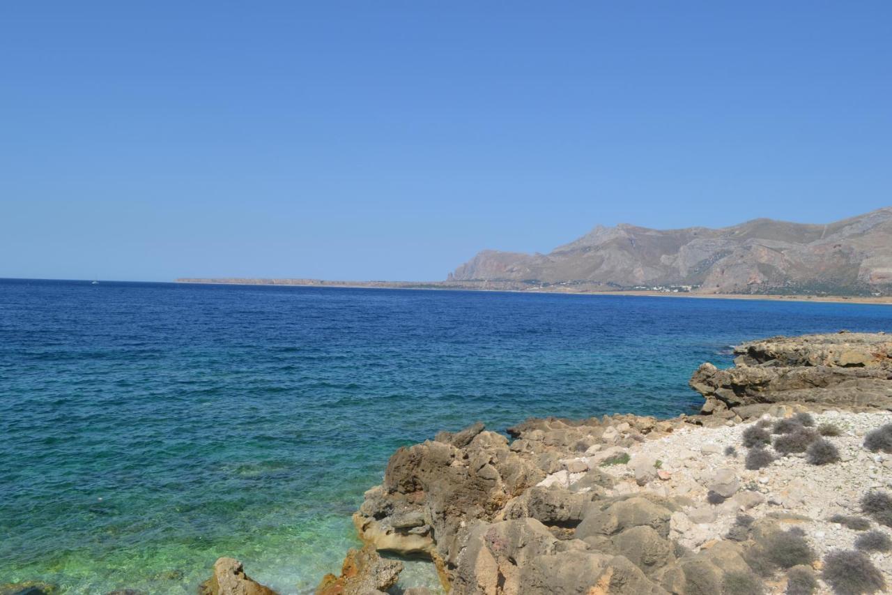Villa Paradiso Riserva Naturale Monte Cofano Castelluzzo Buitenkant foto