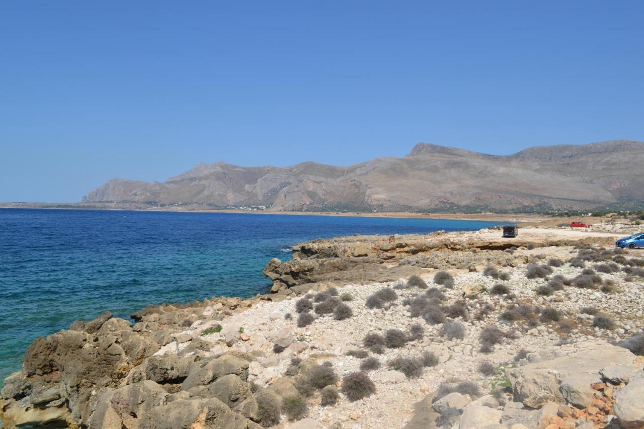 Villa Paradiso Riserva Naturale Monte Cofano Castelluzzo Buitenkant foto